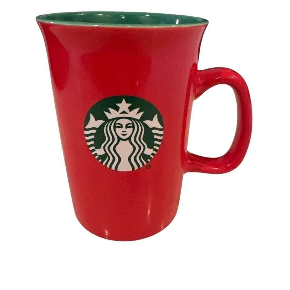 Starbucks 2024 Red Holiday 11oz Mug Coffee Cappuccino Latte Tea Collectable EUC